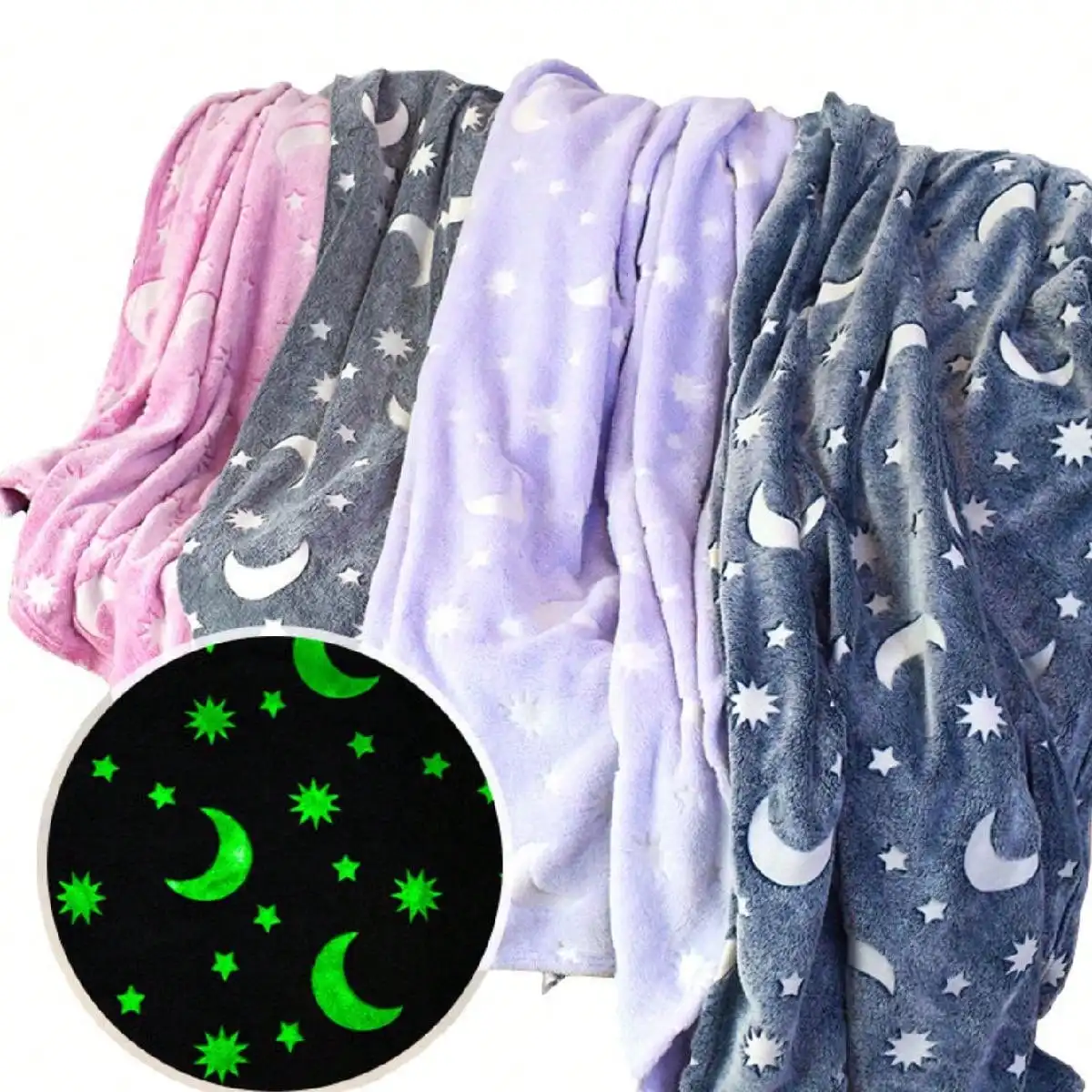 Luminous Blandie Glow in the Dark Assorted Printed-Boys and Girls