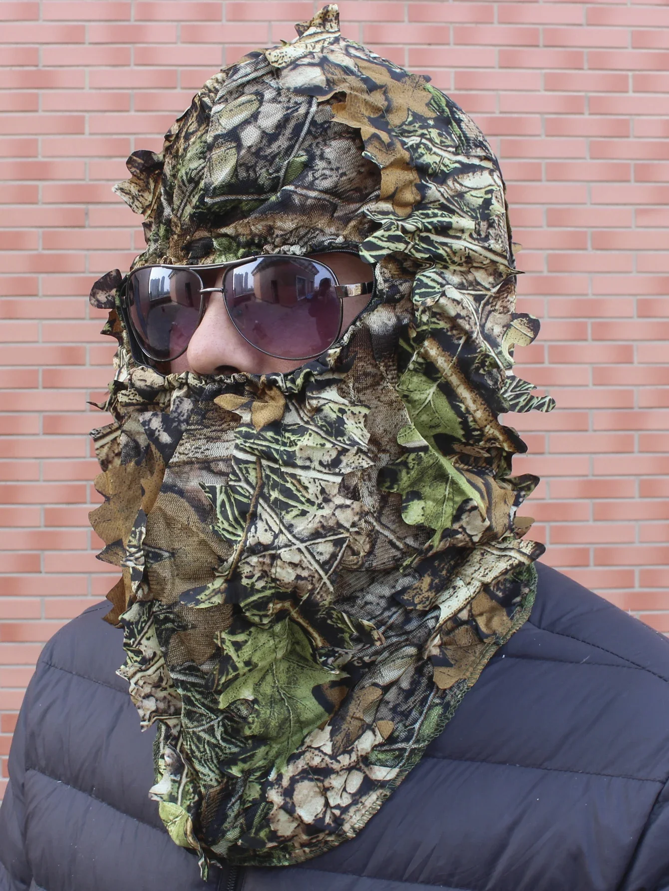 AliExpress WALLY SKY Man and Woman Outdoor Hunting Cap Cycling Fishing Bionic Camouflage Hunting Mask Outdoor Hunting