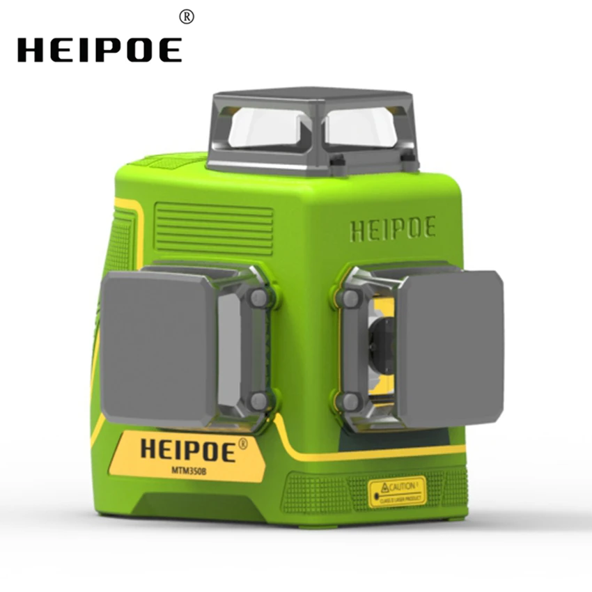 

HEIPOE MTM350B 3D 12 Lines 360 Green Beam Self-Leveling Horizon Vertical Measuring Instruments Laser Levels