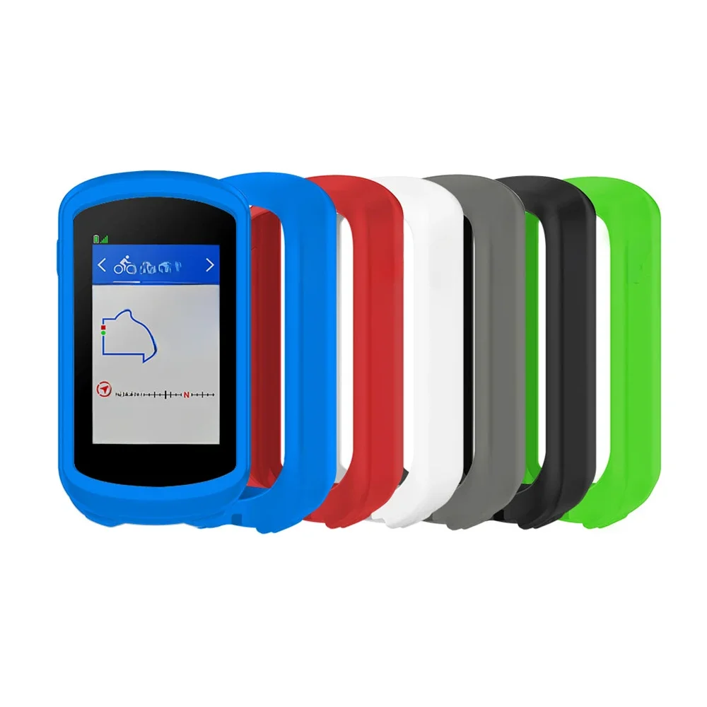 AliExpress CYCLAMI Garmin EDGE Explore2 Case GPS Bike Computer Silicone Cover Rubber Odometer Protective Case + HD Film