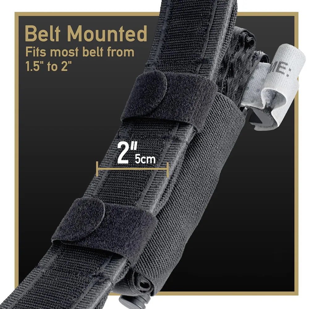 

Tourniquet Holder, Elastic Tourniquet Holder for Duty Belt Tactical Retention Band TQ Pouch ,Horizontal Battle Belt Accessories