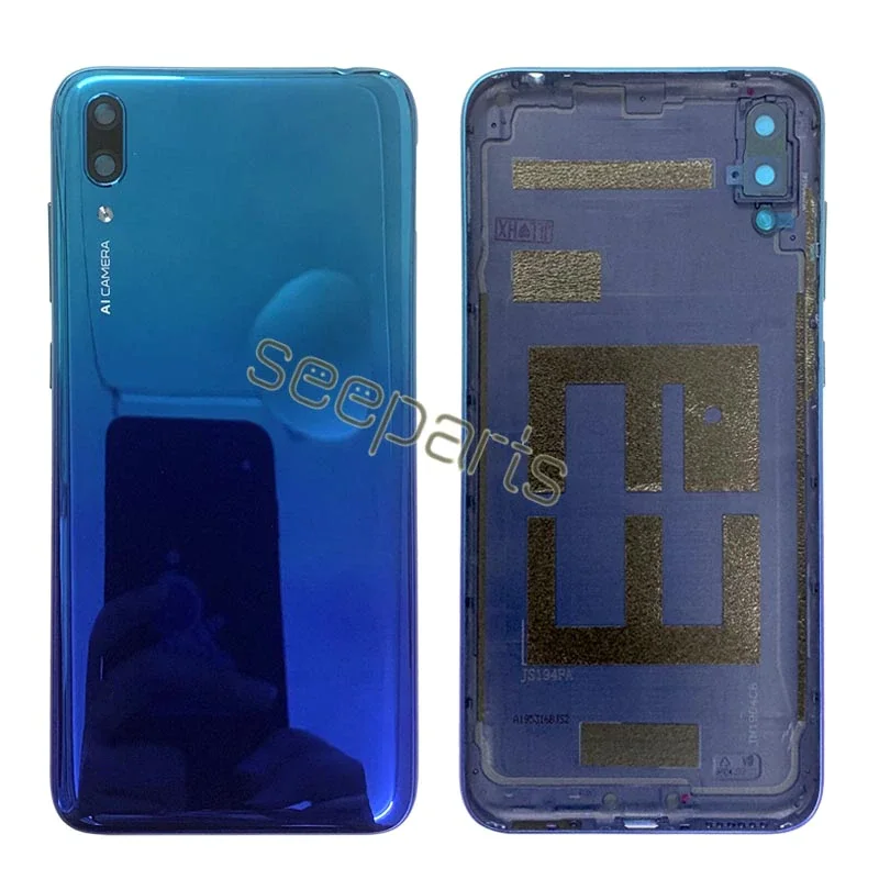 New Cover For Huawei Y7 2019 Y7 Pro 2019 Y7 Prime 2019 Back Battery Cover Rear Housing Y7 2019 Case Y7 Pro 2019 Battery Cover