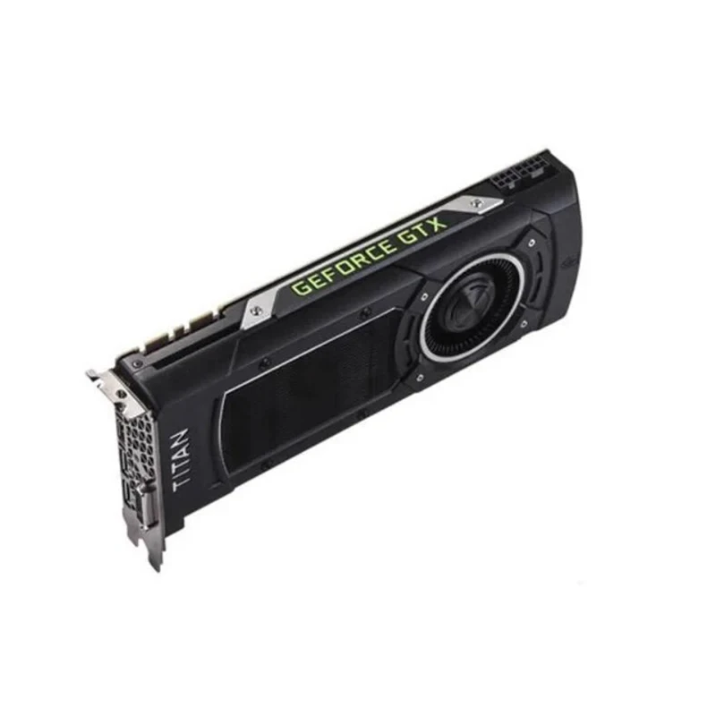 GEBRAUCHTES NVIDIA-Placa deplig GeForce GTX Titan X, 12 GB, 384 Bit, GDDR5, HDMI, DP, DVI, PCI Express 3.0, 100 % Testado, Marke Original