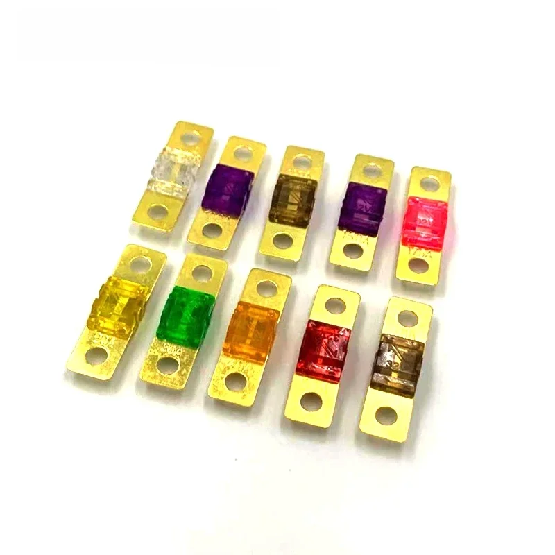 ANS FUSE 20A 30A 40A 50A 60A 70A 80A 100A 125A 150A 175A ANL plaqué or fusibles de voiture Mini voiture stéréo Audio AFS fusible