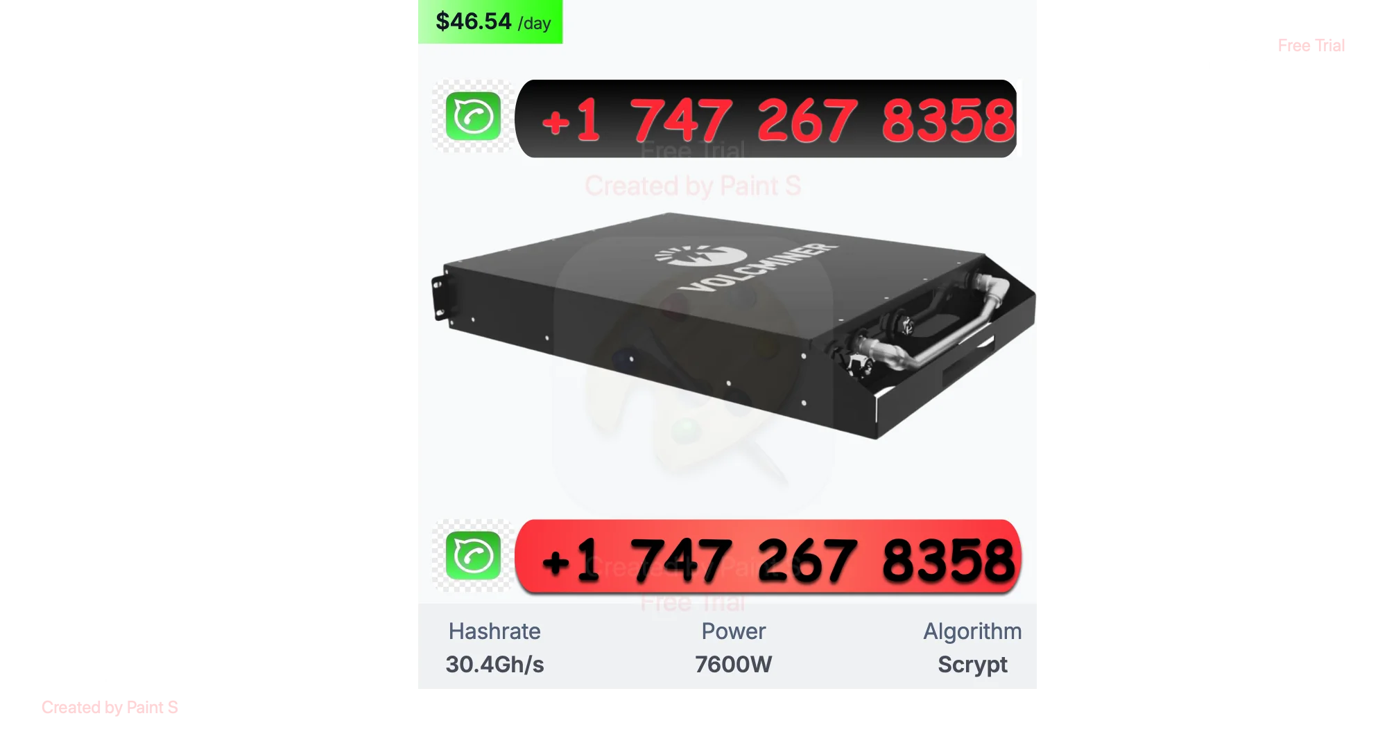 ح! سعر مناسب اشترِ 2 واحصل على 1 مجانًا! ! جهاز تعدين Volcminer D1 Hydro 30.4Gh 7600W LTC Litecoin DOGE Dogecoin BEL Bellscoin الجديد