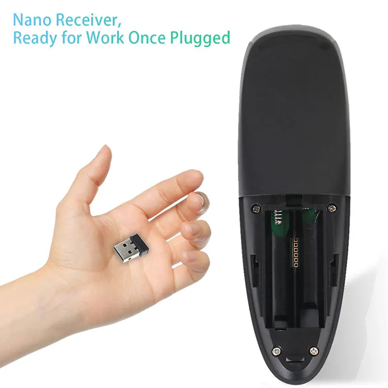 G10S Pro BT Chuột Không Dây 2.4G Con Quay Thông Minh Điều Khiển Từ Xa Với Tiếng Nói IR Học Tập Cho Android TV Box h96 MAX X88 PRO X9