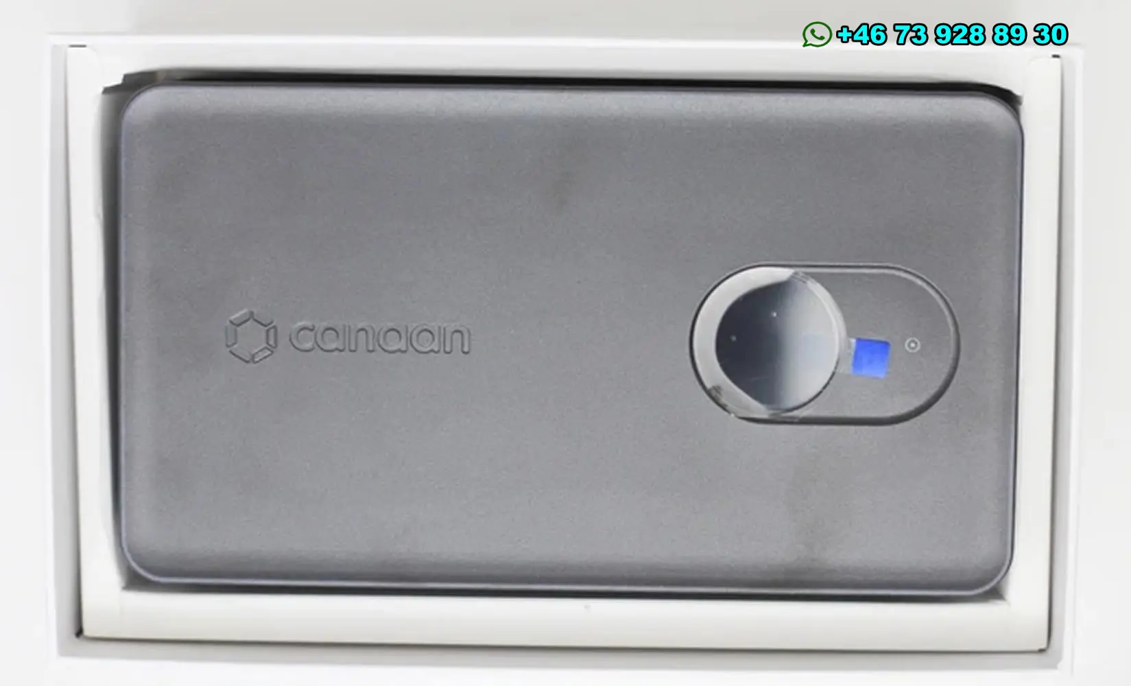 Estoque dos EUA QS Canaan Avalon Nano 3S 6TH/s - Operação completa do mineiro em forma minúscula e silenciosa