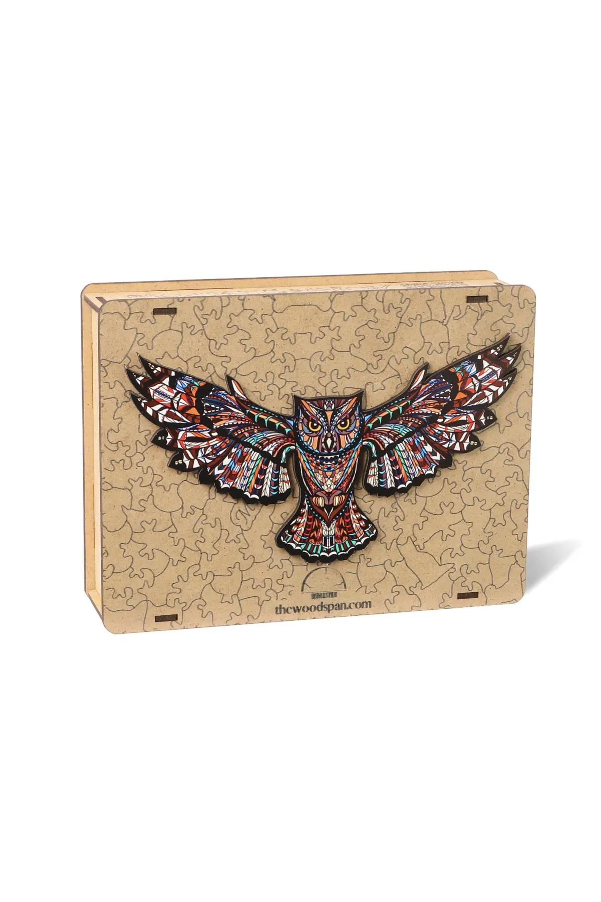 Owl Wooden Puzzle with Special Figure - Concept Design Puzzle (LARGE SIZE)