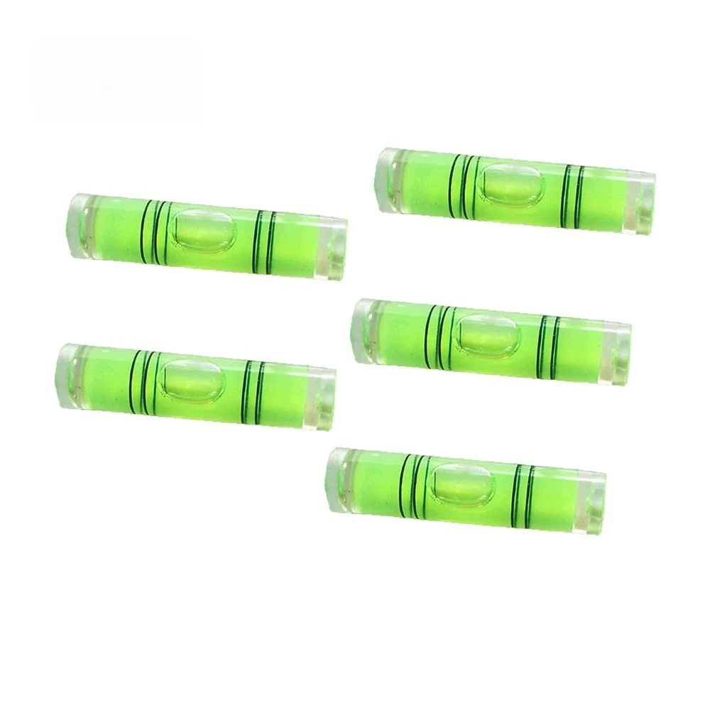 1/3/5/10 pièces Mini niveau à bulle cylindrique rond Bullseye niveau à bulle Kit de mesure de précision horizontale