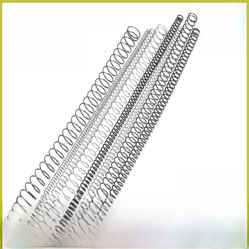 Diamètre du fil 0.3/0.4/0.5mm 65Mn ressort de Compression en acier ressorts de pression Extra longs étendus OD: 2-8mm longueur: 150-400mm