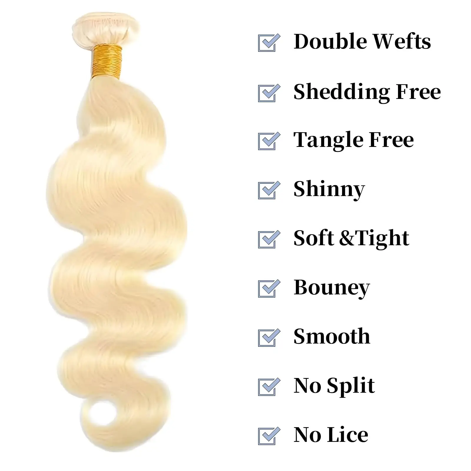 613 블론드 바디 웨이브 1 3 번들 인모 100% 무가공 12A 브라질리언 버진 인모 헤어 익스텐션 퀵 위브 번들 헤어