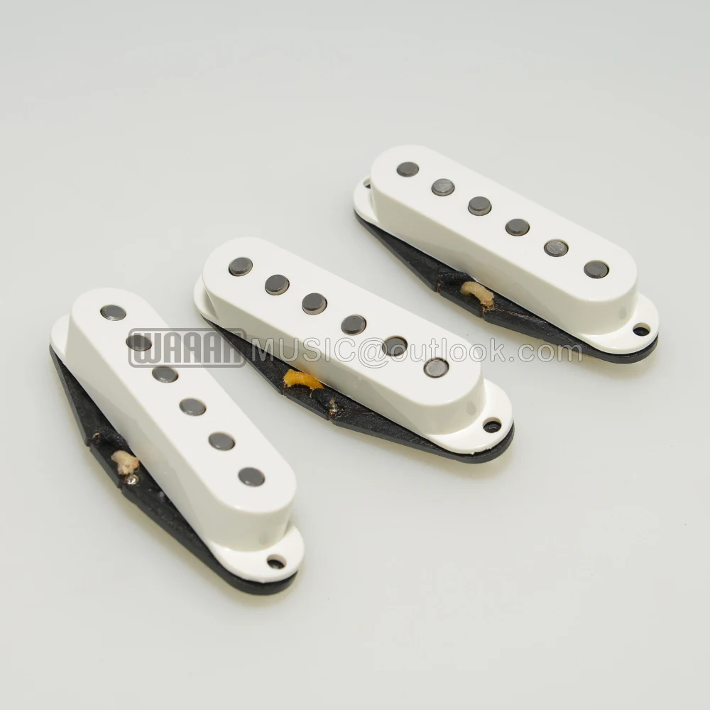 WAA5FESPS Hand Wound Alnico 3 and Alnico 5 Magnet Poblano ST Pickup Set for Electric Guitar