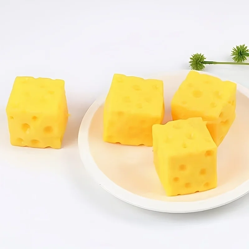 2-Pack of New Square-Shaped Squeeze Toys, Novelty Squeeze Toys, Sensory Hand Toys, Soft and Quick to Rebound Without Deforming, Suitable for Christmas and Holiday Gifts