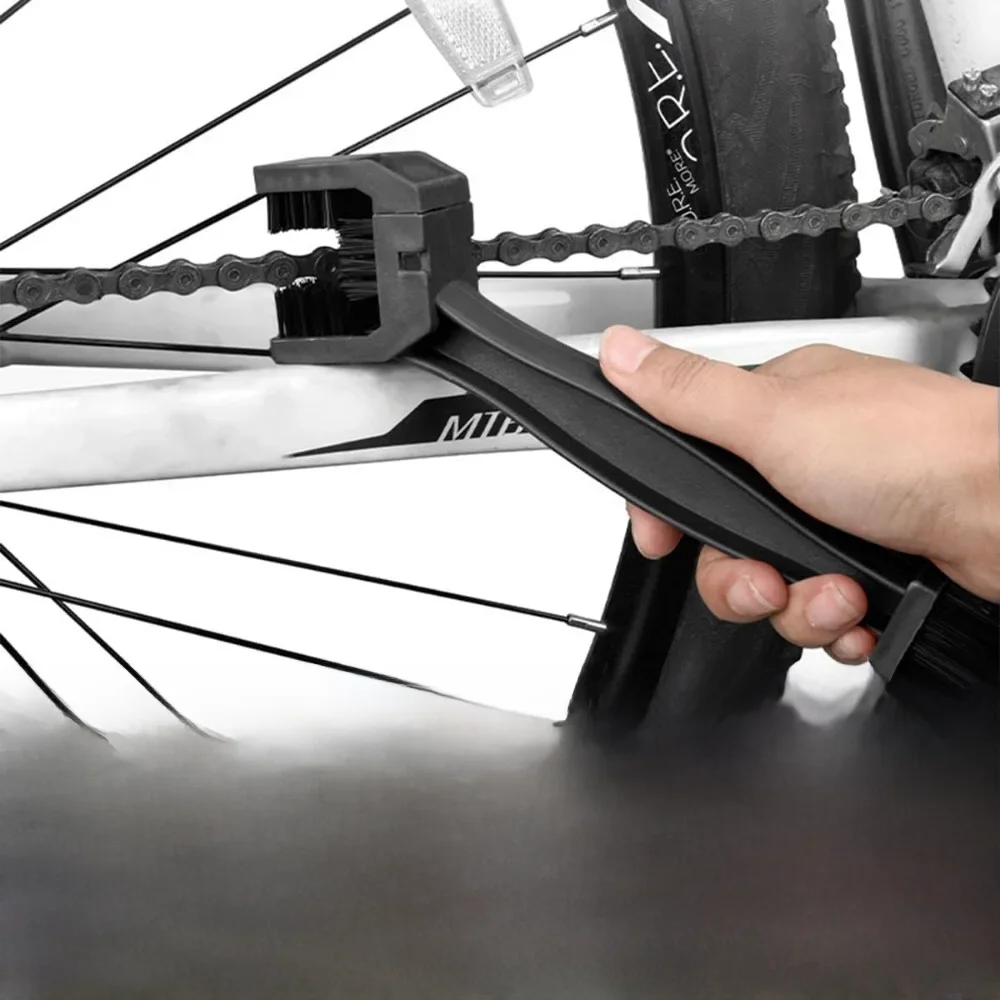 Limpador de corrente portátil, Road Bike Clean Brush Ferramentas de bicicleta Ferramenta de