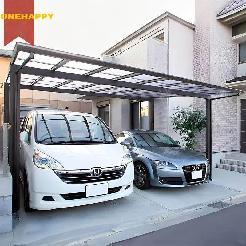 

Durable aluminum alloy carport windproof, rainproof, snowproof and typhoon-proof garage roof is easy to install