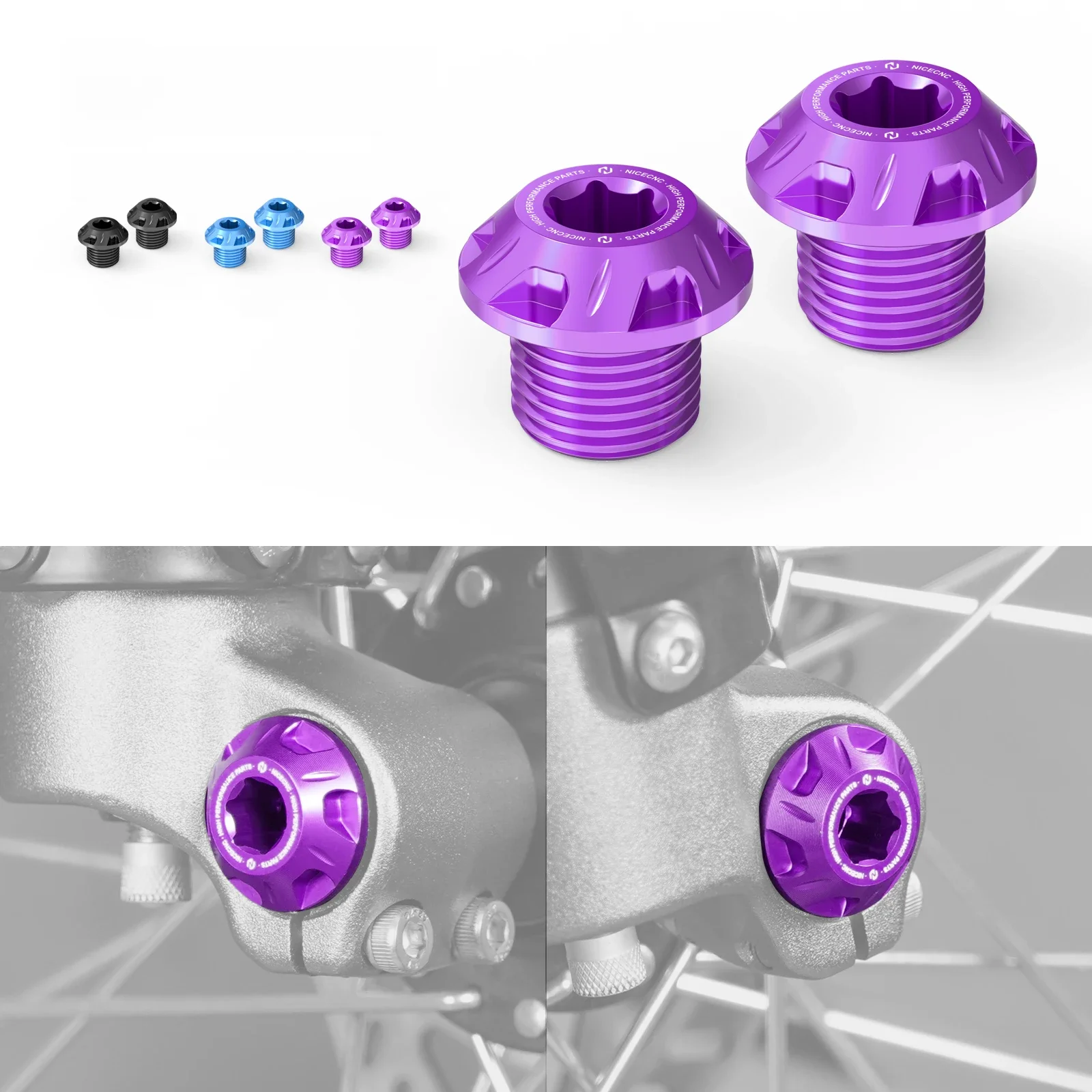 AliExpress NICECNC For Sur-Ron Light Bee X S L1E Segway X160 X260 Surron Electric Dirt Bike Front Wheel Axle