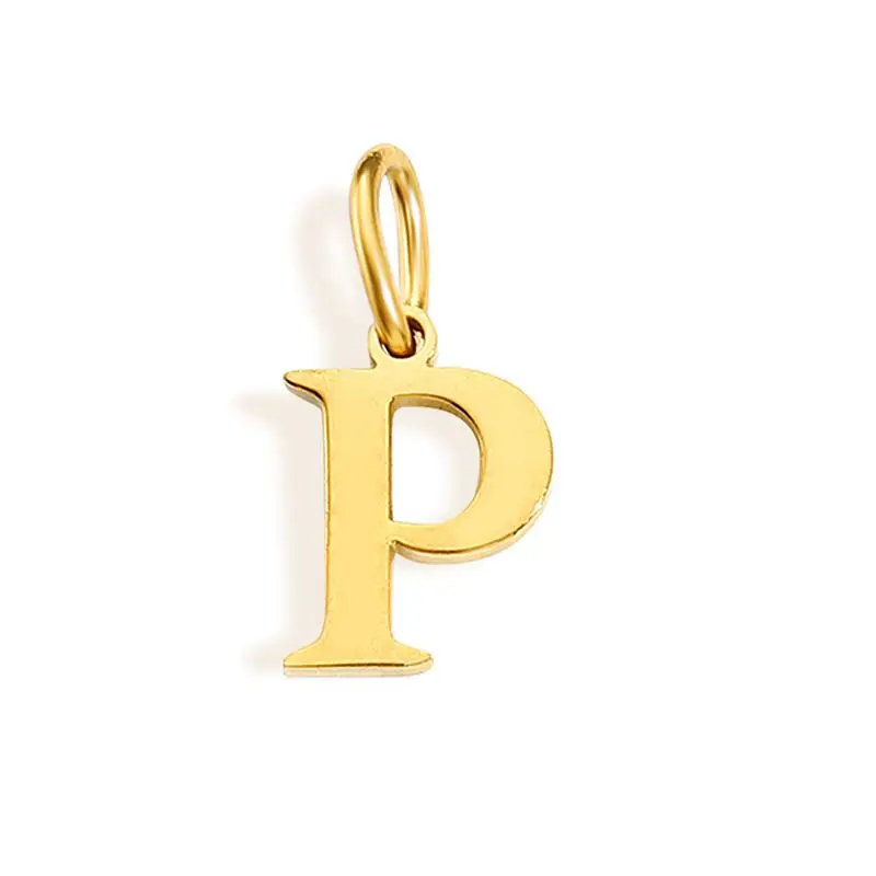CARLIDANA Neuerscheinung Minimalistische Brautjungfern-Anhänger Edelstahl Initial-Buchstabe Runde Schlangenkette für Sie Anhänger-Halskette