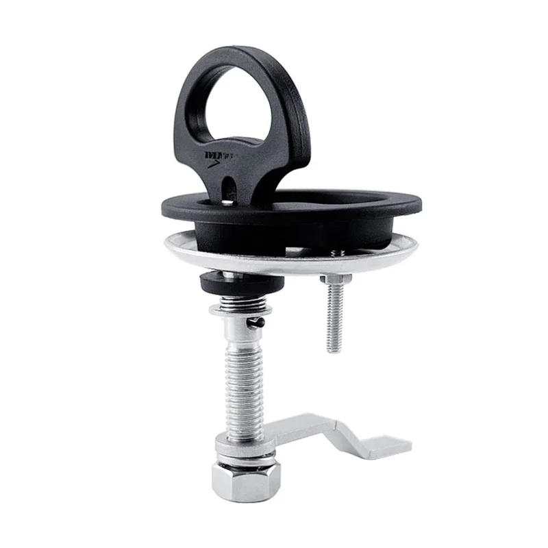 Krzywka do łodzi do zatrzasku Marine Aluminum Alloy Flush Pull do podnośnika klapy T-Handle Locking for Latch for Yacht Boat RV Trailer — zdjęcie 2