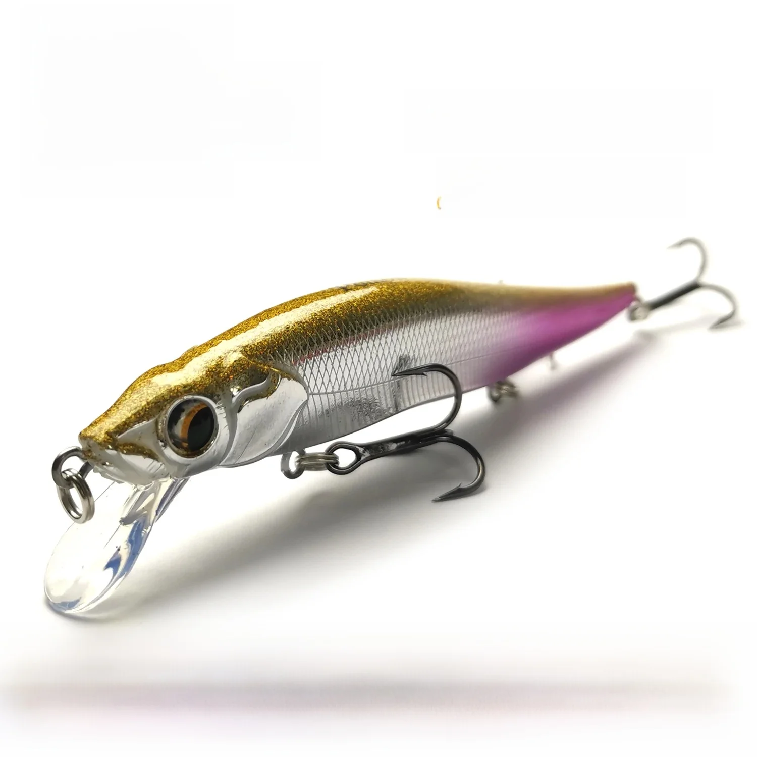 THETIME 110mm/14g PS110 SP Pływające Przynęty Wędkarskie Jerkbait Minnow System Ciężarków Wolframowych Wobler Przynęta na Okonia Szczupaka — zdjęcie 2