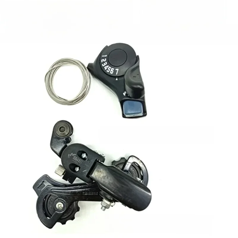 AliExpress Shimano TZ31 6/7 Speed Groupset RD-TZ31 Bike Rear Derailleur Eye/ Hook Tourney SL-TX30 Shifter Lever 6S 7S SL TX30 Trigger