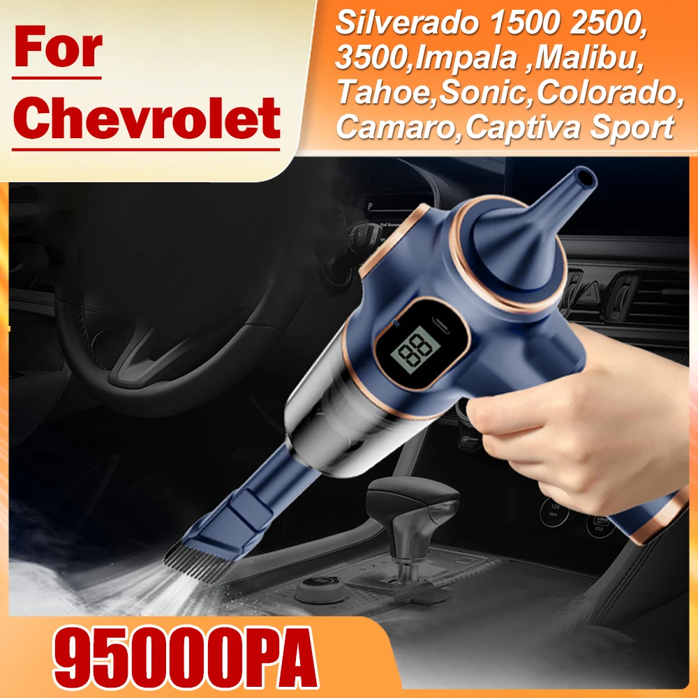 Car Vacuum Cleaner For Chevrolet Silverado 1500 2500, 3500,Impala ,Malibu,Tahoe,Sonic,Colorado,Camaro,Captiva Sport Auto Vacuum