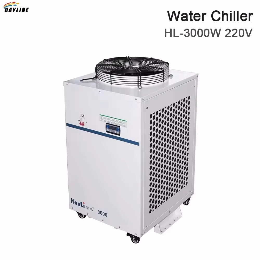 HANLI HL-3000W Industrial Water Chiller for 3000watts CNC Laser Cutting Machine Water water tank