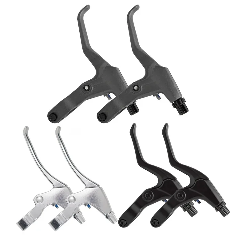AliExpress chooee Chooee Bicycle Brake Lever Aluminum Alloy MTB Brake Handle Lightweight For Mountain Bikes, Black/Gray/Silver