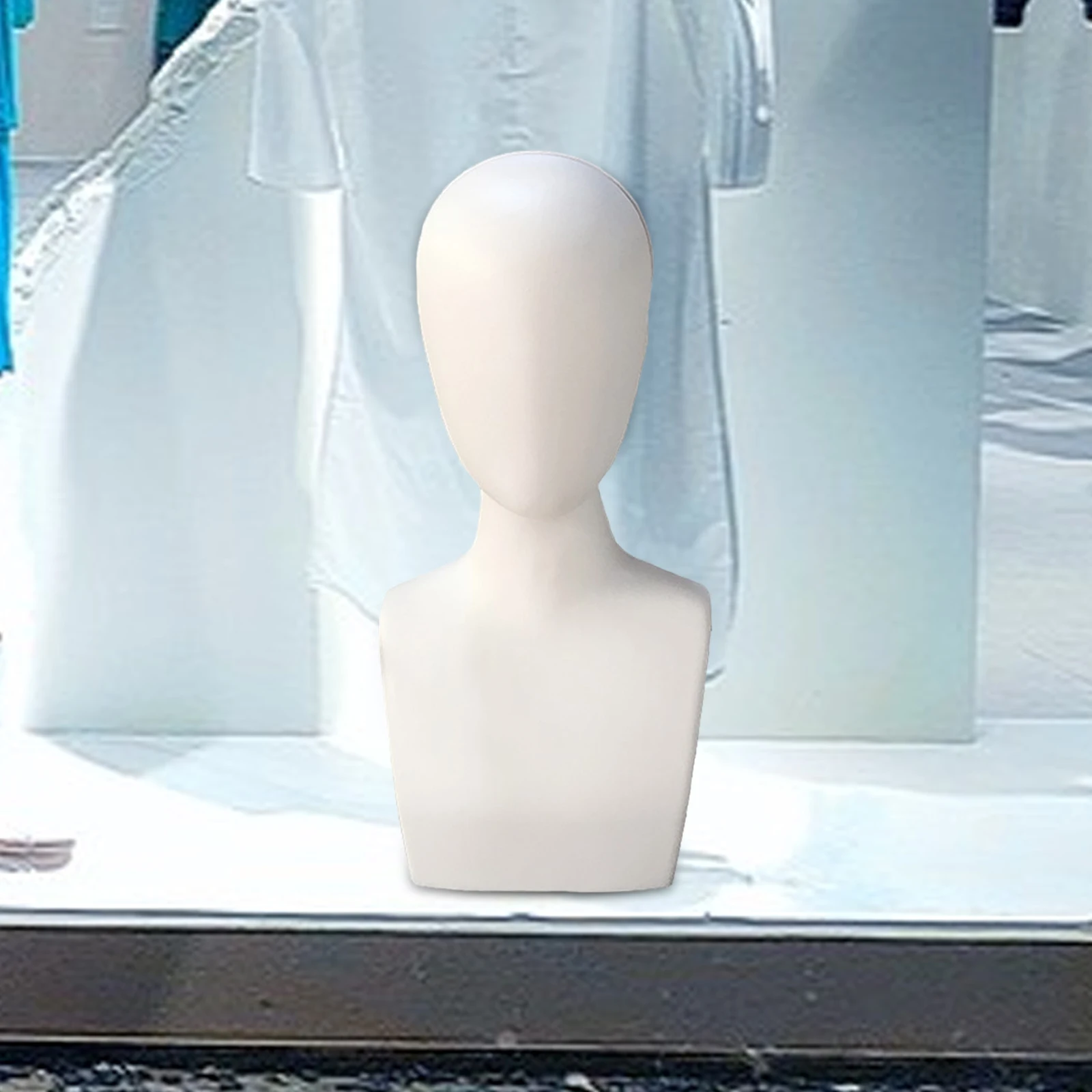Mannequin Head Manikin Head Professional Multipurpose Hair Salon Wig Holder Model Wig Stand for Wig Making Hat Headdress