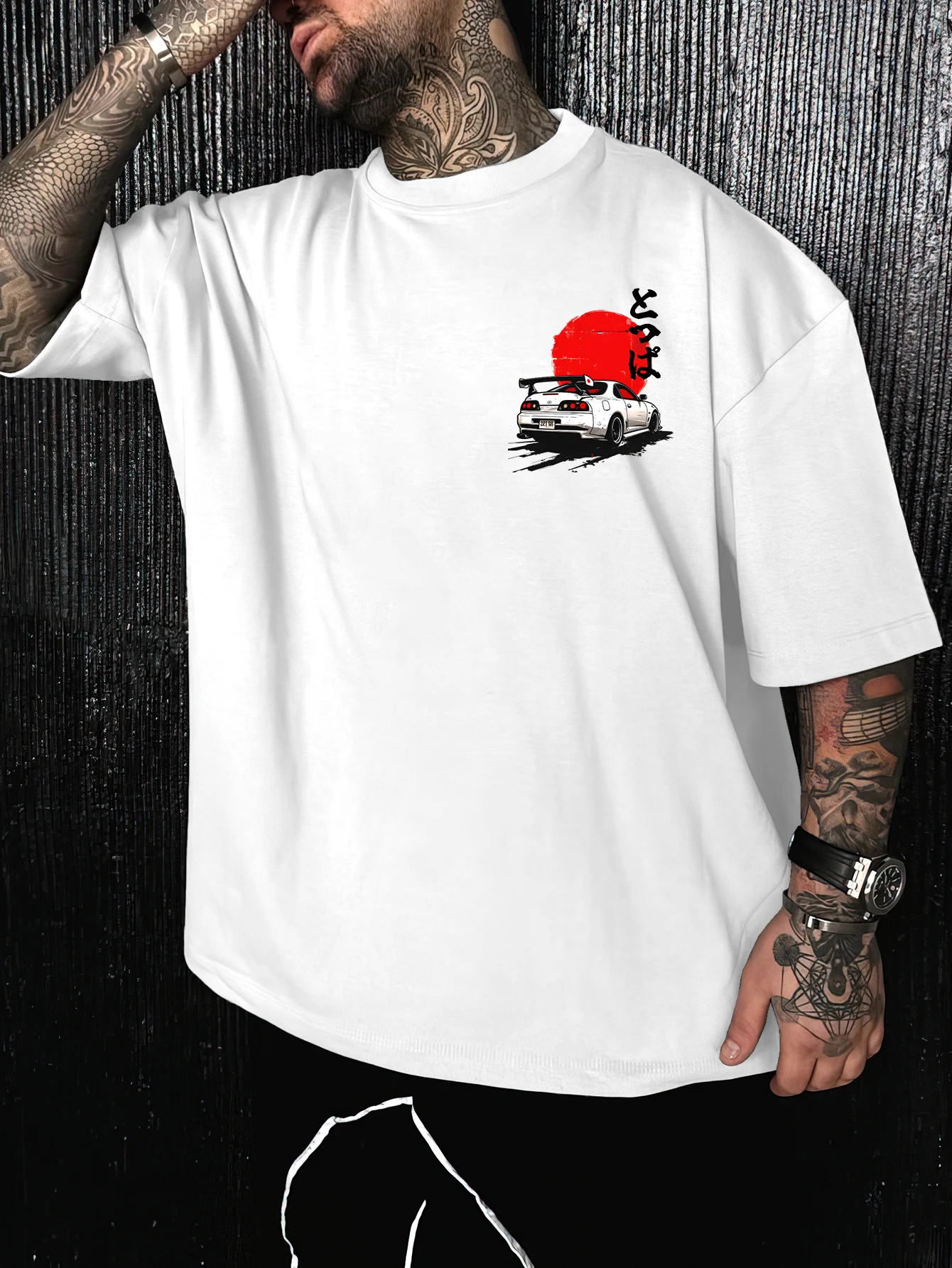 เสื้อยืดโอเวอร์ไซส์ลายกราฟิกสต - Brand Streetwear Tokyo บทวิจารณ์และราคา