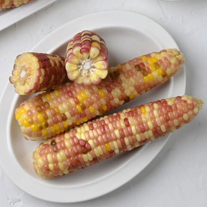 10 to 20 snacks of black and white corn