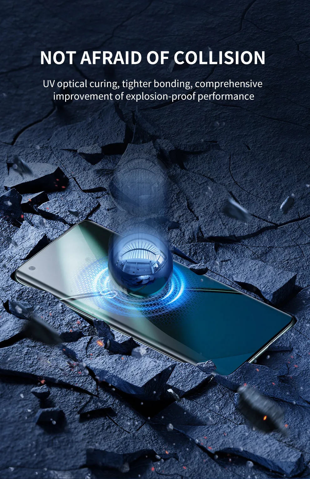 MediaDevil Pellicola Protettiva Ultra-Tough Per OnePlus 6T - 2 Pezzi, Senza Vetro, Anti-scheggia (Libera Di Vetro) - 2