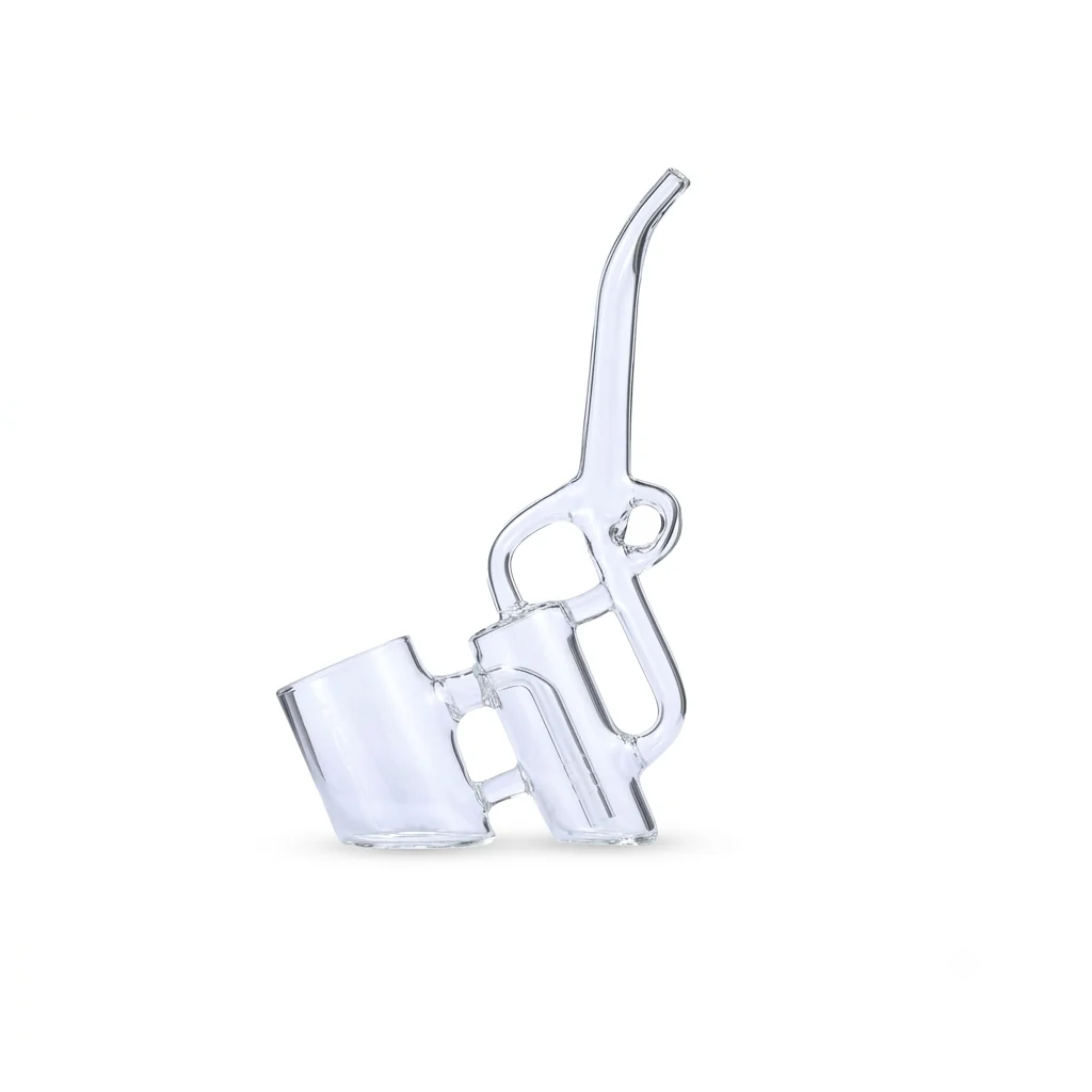 Mini Glass Vase Desk Ornament (1PC)