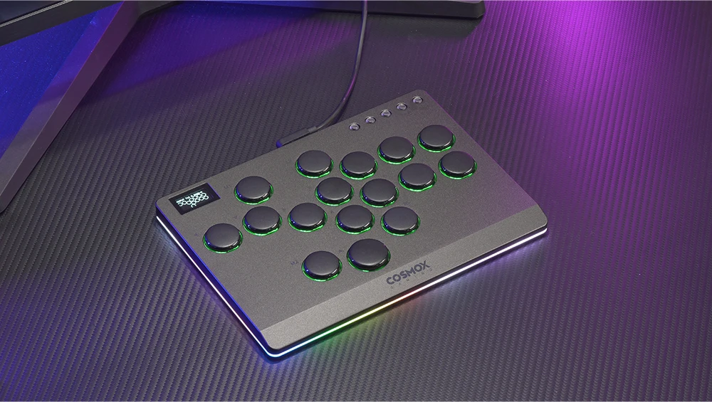 Haute42 Aluminiumlegierung Hitbox Hebellos-Arcade-Stick Kampfspiel Hitbox Controller für PC/PS4/PS5 Joystick Arcade-Controller – Detail 8