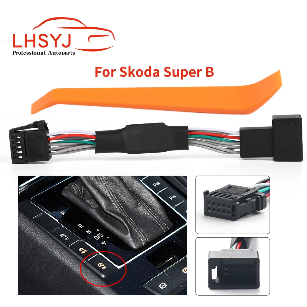 

For Skoda New Super B Automatic Stop Start System Off Eliminator Device Control Sensor Plug Cable Three Modes
