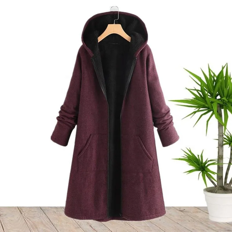 Dropshipping Hot Sale 5XL Plus Size Coat Jacket For Women