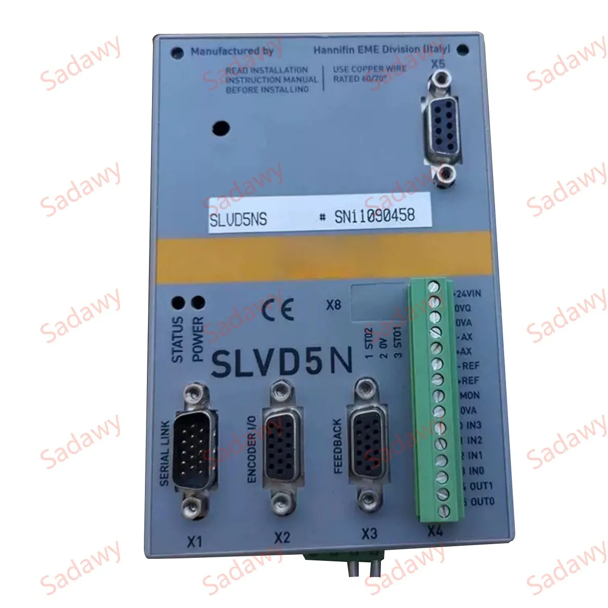 Par-ker 低電力単軸 SLVD5NS サーボ ドライバー (保証付き)