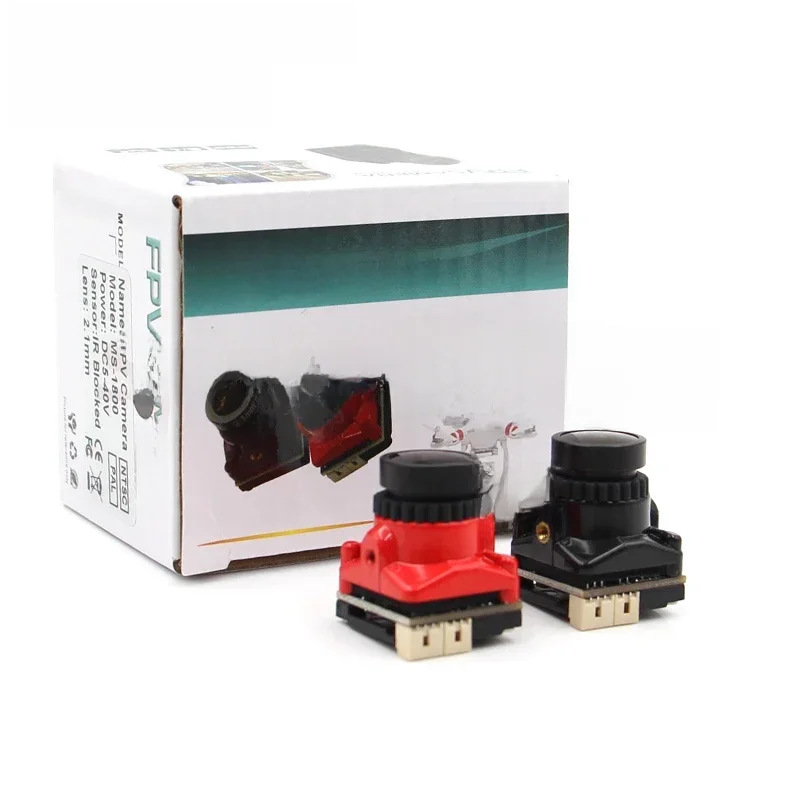 Beast mini kamera FPV 1800TVL 5MP 2.1mm 1/3" calowy czujnik CMOS HDR 19*19MM NTSC i PAL przełączany do części DIY do dronów FPV — zdjęcie 2