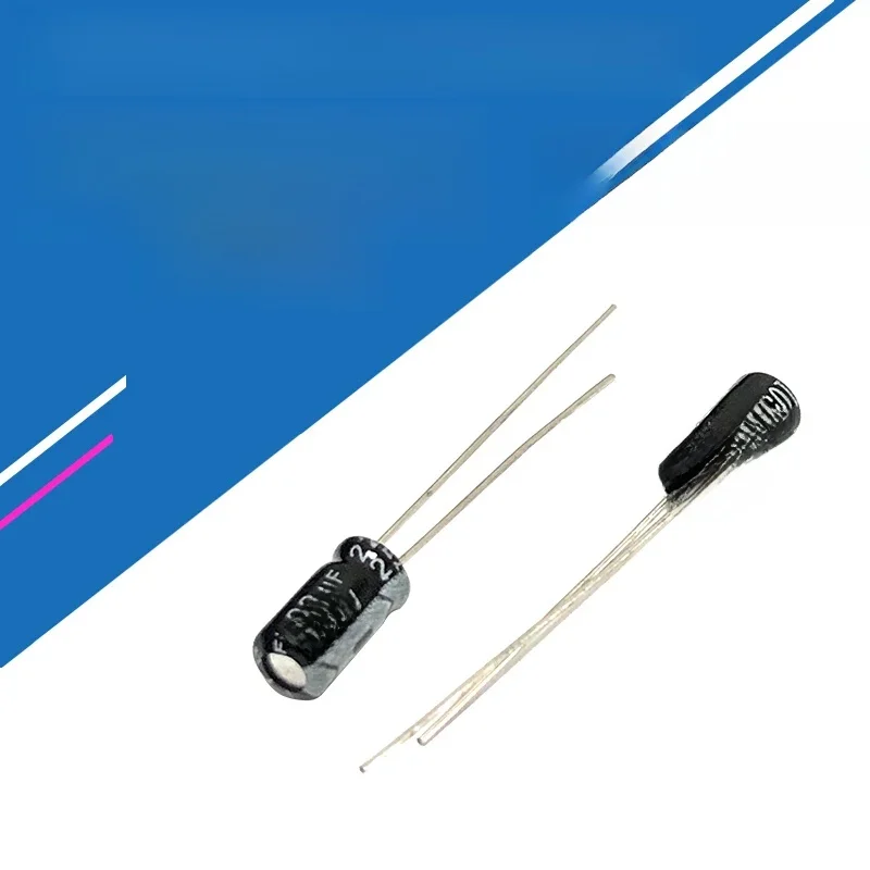 25 v22uf 4x7mm aluminiowy kondensator elektrolityczny 25v 22uf 22 uf25v 25 v22mf 22 mf25v 25 v22mfd 25wv 25vdc 33uf 47uf 68uf 100uf — zdjęcie 2