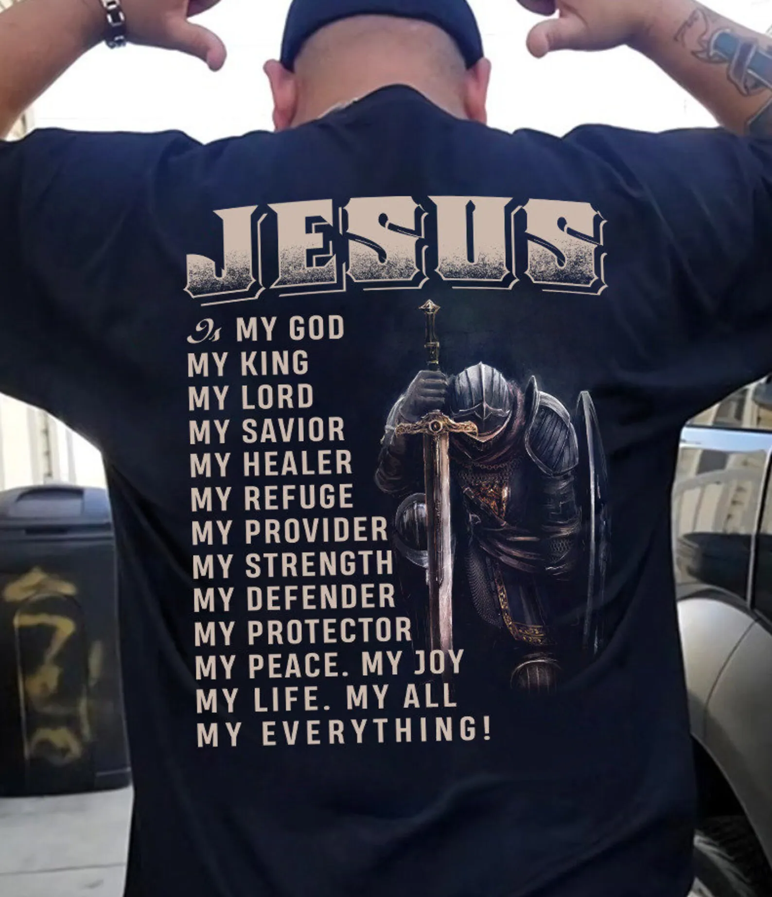 Vintage Men\'s T Shirt JESUS 3D Printed Christian T-Shirts Summer Short Sleeve Tops Casual Streetwear Oversized Tee Men Clothing