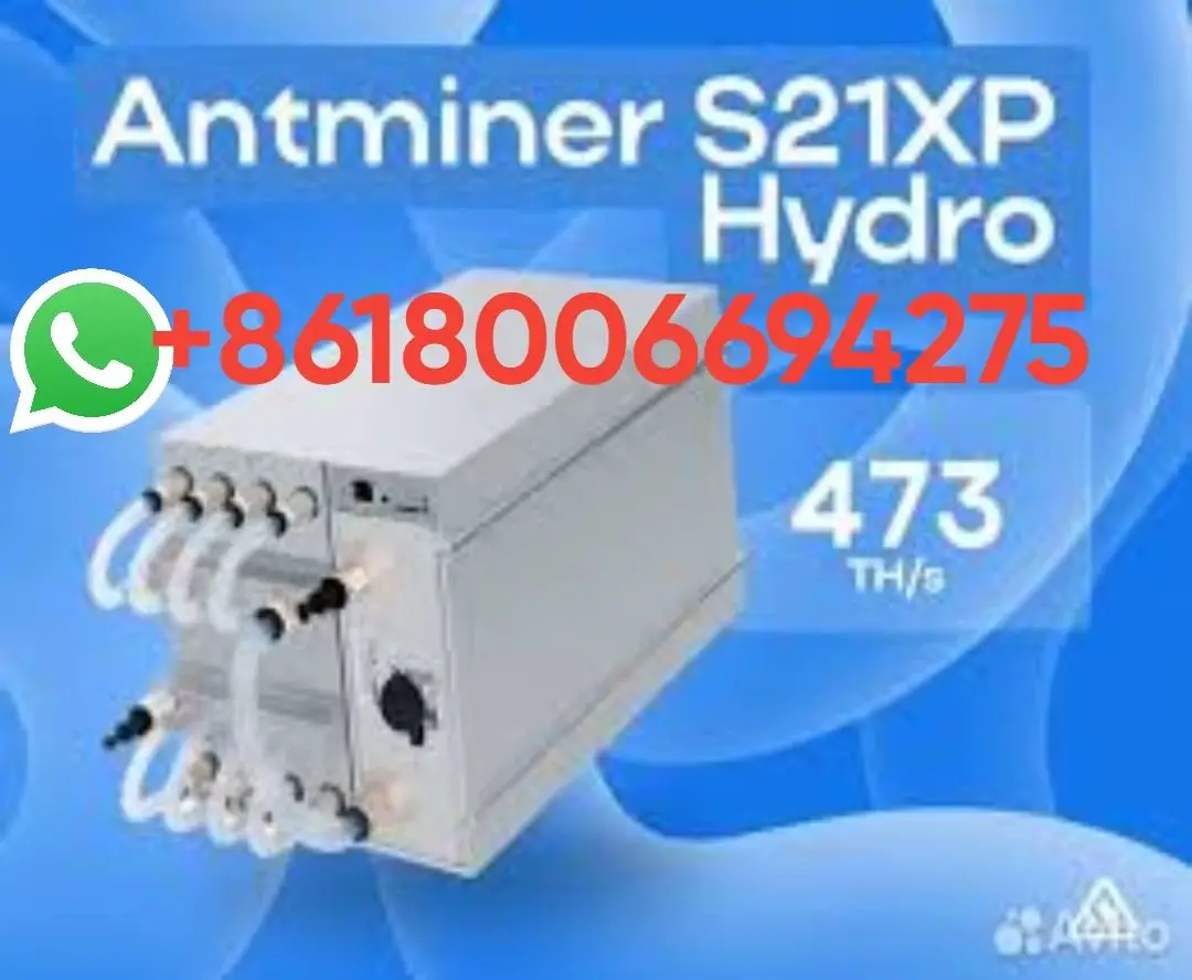 

B. AUTHENTIC BITMAIN ANTMINER S21 XP HYDRO 473TH 6300W / 12J/TH BTC Miner