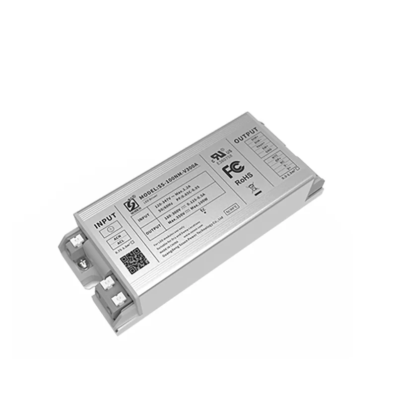 SOSEN Smart LED Driver 100W SS-100NM-V300 Time-Controlled Programmble 0-10V Dimmable Bulit-in Driver for Linear High Bay Light