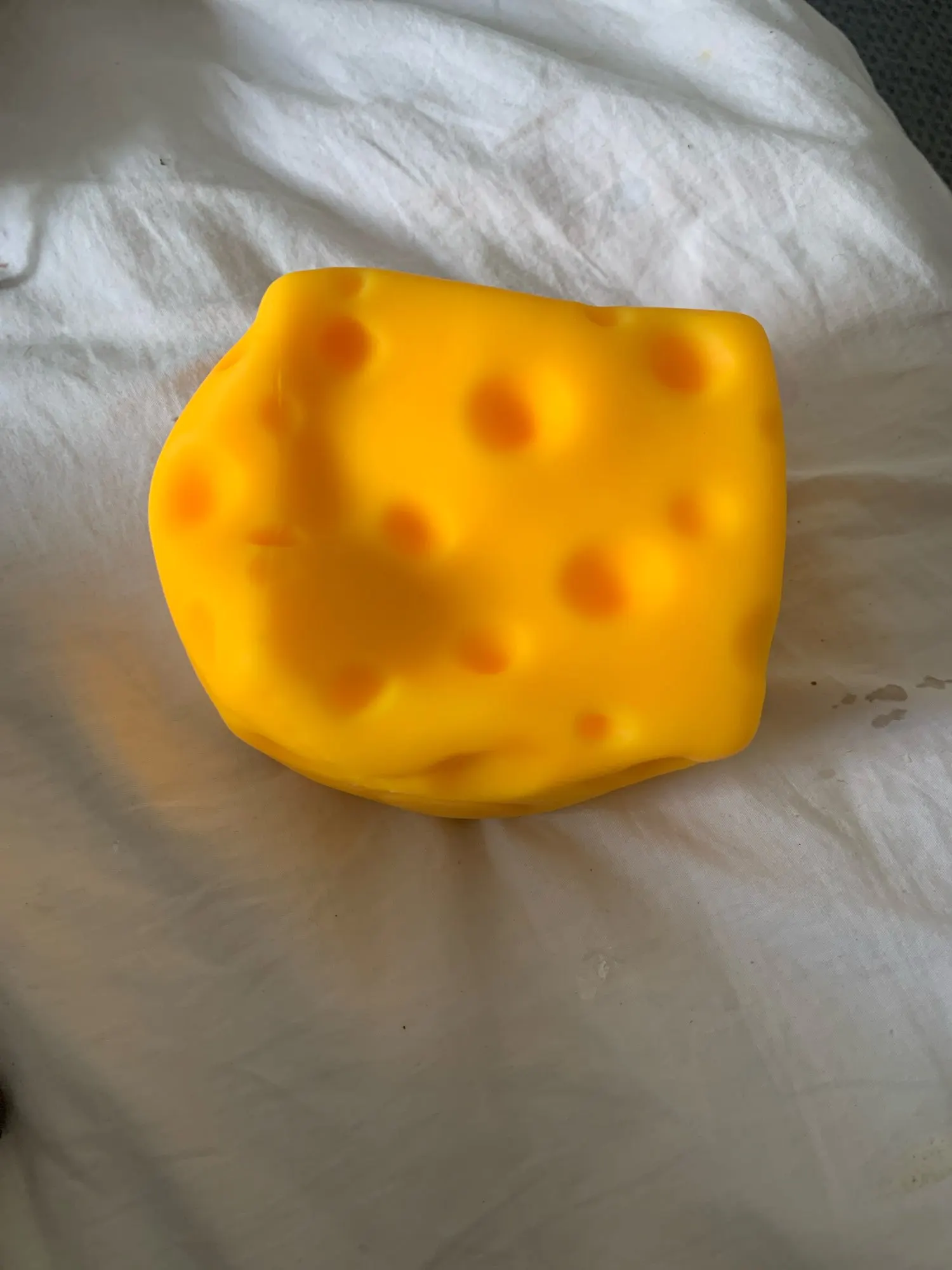 Giant Cheese Squeeze Toy Extra Large Size Cheese Squishy Fidget Toys Slow Rebound Shapeable Venting Ball for Adults Gifts photo review