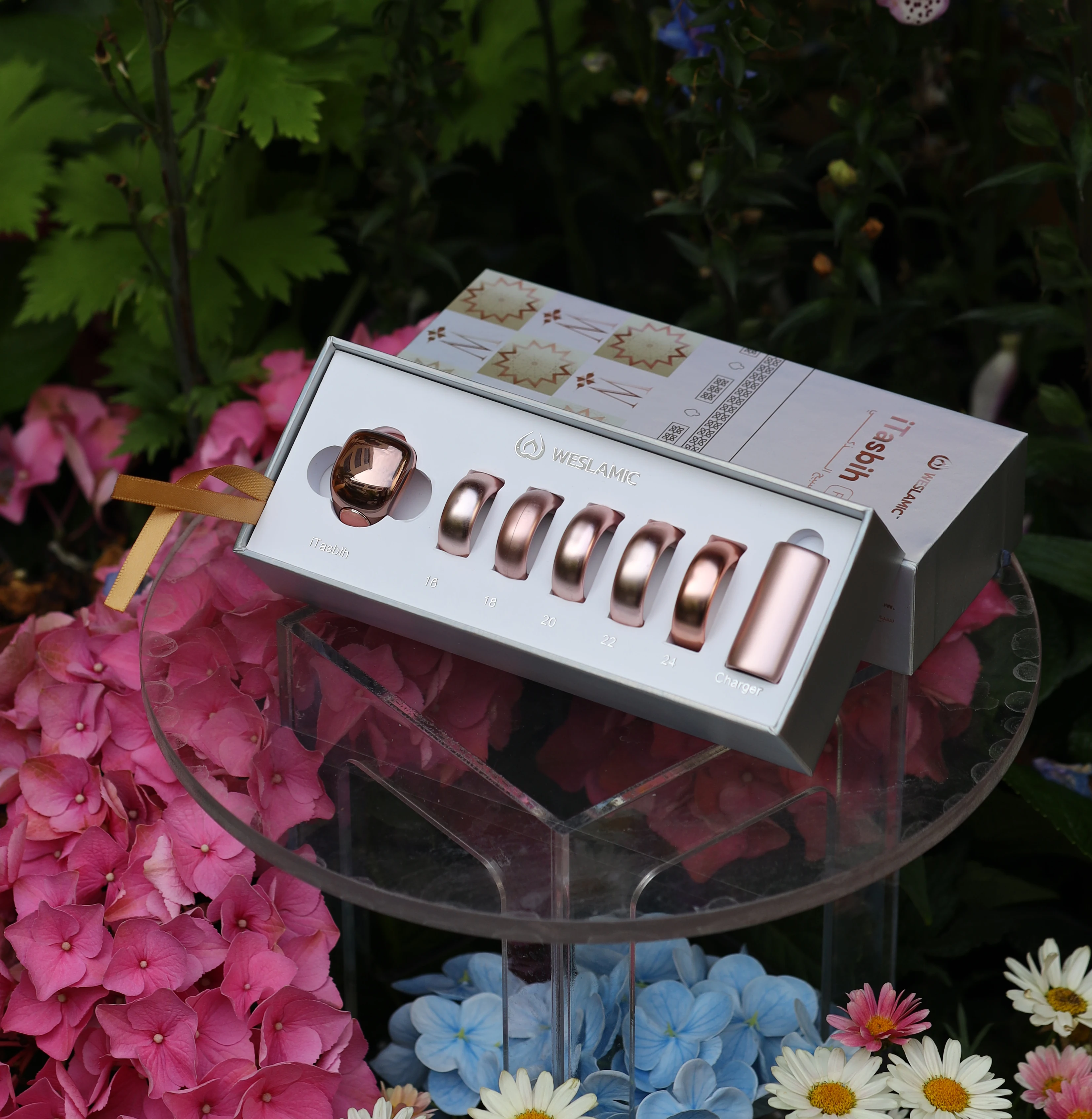 

WESLAMIC iTasbih духовный счетчик тасби с OLED-экраном для исламского Рамадана 2026