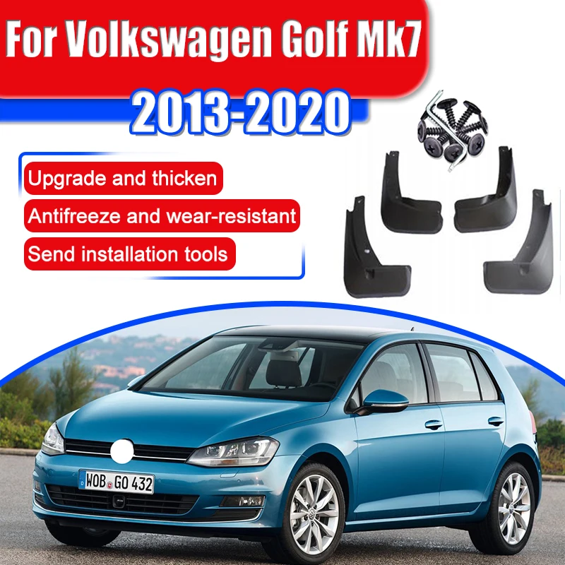 

Брызговики для Volkswagen VW Golf 7 Mk7 2013 ~ 2020 2014 2015 брызговики аксессуары для крыльев брызговики ABS