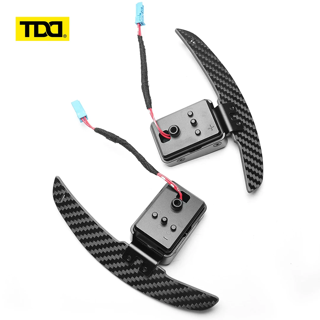 TDD ألياف الكربون المغناطيسي التحول مجداف لسيارات BMW M2 M3 M4 M5 M6 X5M X6M X3 X4 X5 X6 F20 F30 F32 F22 F80 F87 F16 F35 F18 F10 F11