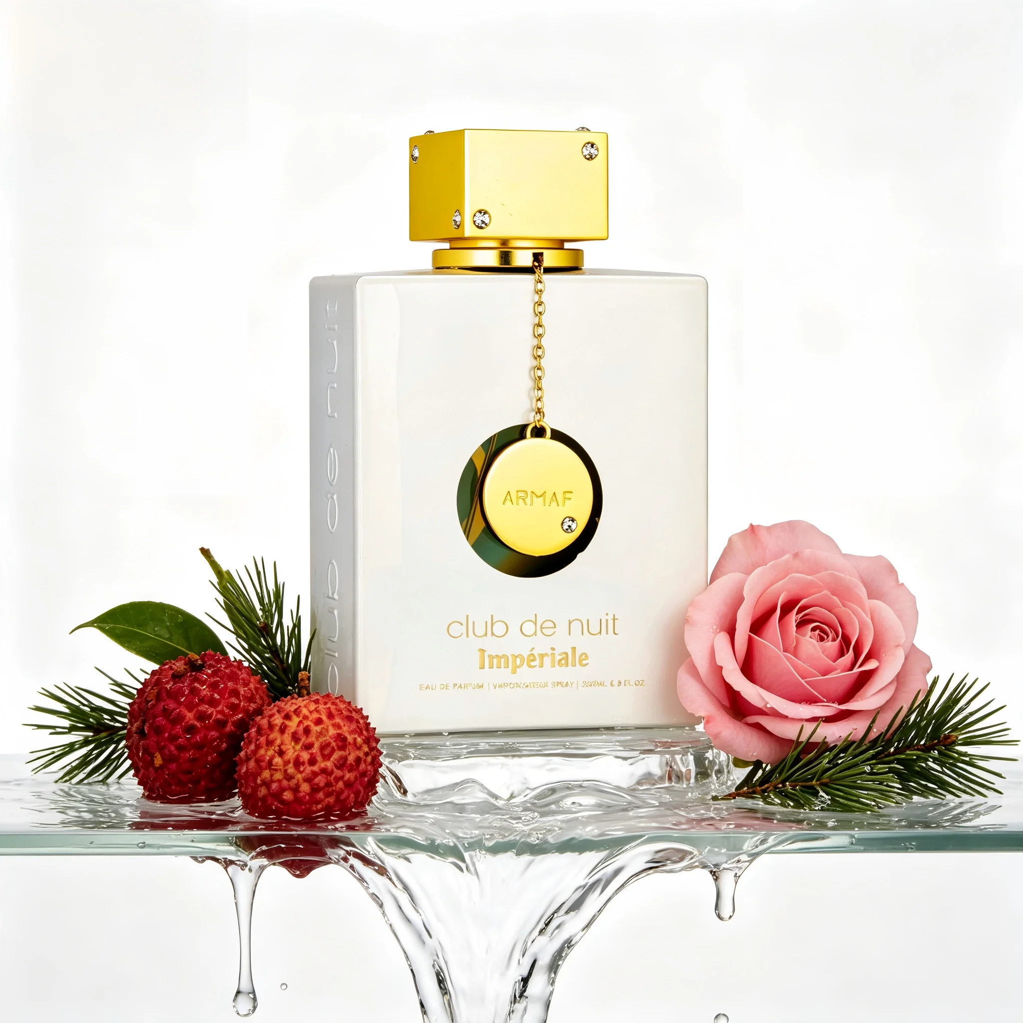 

Armaf Club De Nuit Imperiale Eau De Parfum Spray 3.8 Oz for Women Rose Cedar Notes Refreshing Fragrance Gift Suitable