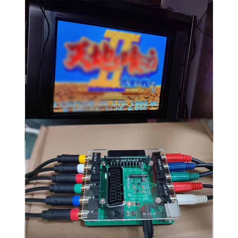 

Обновление видеоконвертера Maxgeek RGBS/SCART в YUV YCBCR/S-Video для Dreamcast SEG SFC PS2 MD SS Ретро игровая консоль