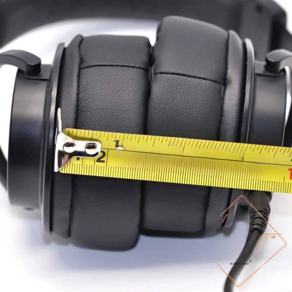 Bardzo grube gąbka pamięci wkładki do uszu poduszka zastępcza Earpad dla Audio Technica ATH-M50X ATH-M50 ATH M50X M50 słuchawki — zdjęcie 2