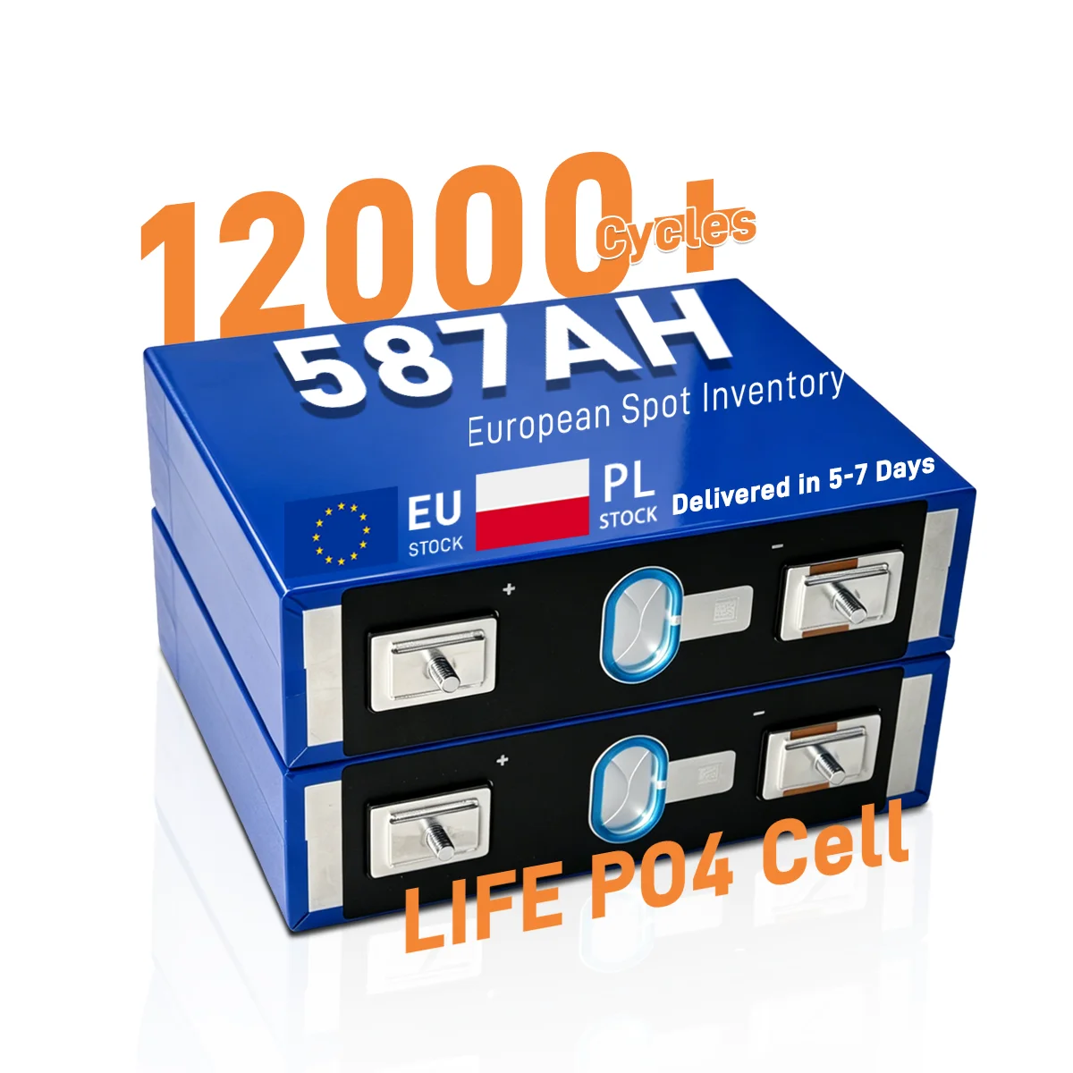 Foursun CATL 587 amperórás LiFePO4 akkumulátorcella