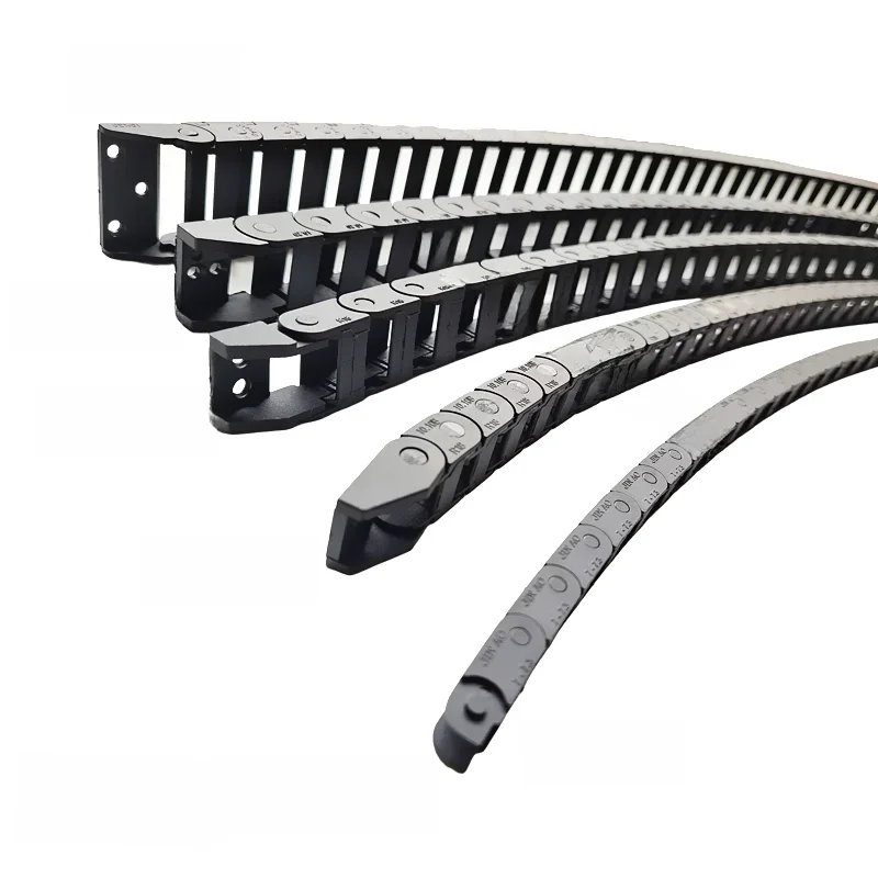 Łańcuchy przekładni DZGG Most nieotwarty rozmiar wewnętrzny 7x7mm 10x15mm 10x20mm 10x30mm 1 metr Plastikowy łańcuch holowniczy Łańcuch holowniczy — zdjęcie 2